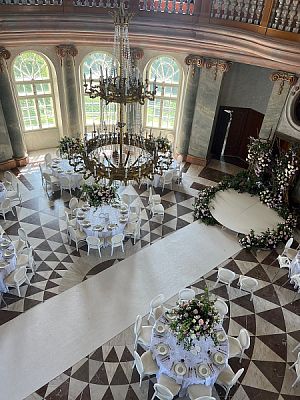 Zámek Karlova Koruna Mramorový sál